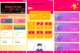 SENNA海外广告奖励投资理财源码/附详细教程