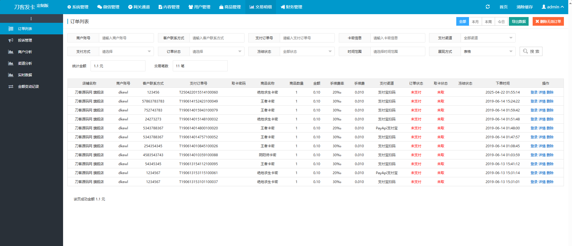 最新商业完整版企业自动发卡系统源码 代理分销 全新UI 多模板,2.png,第11张