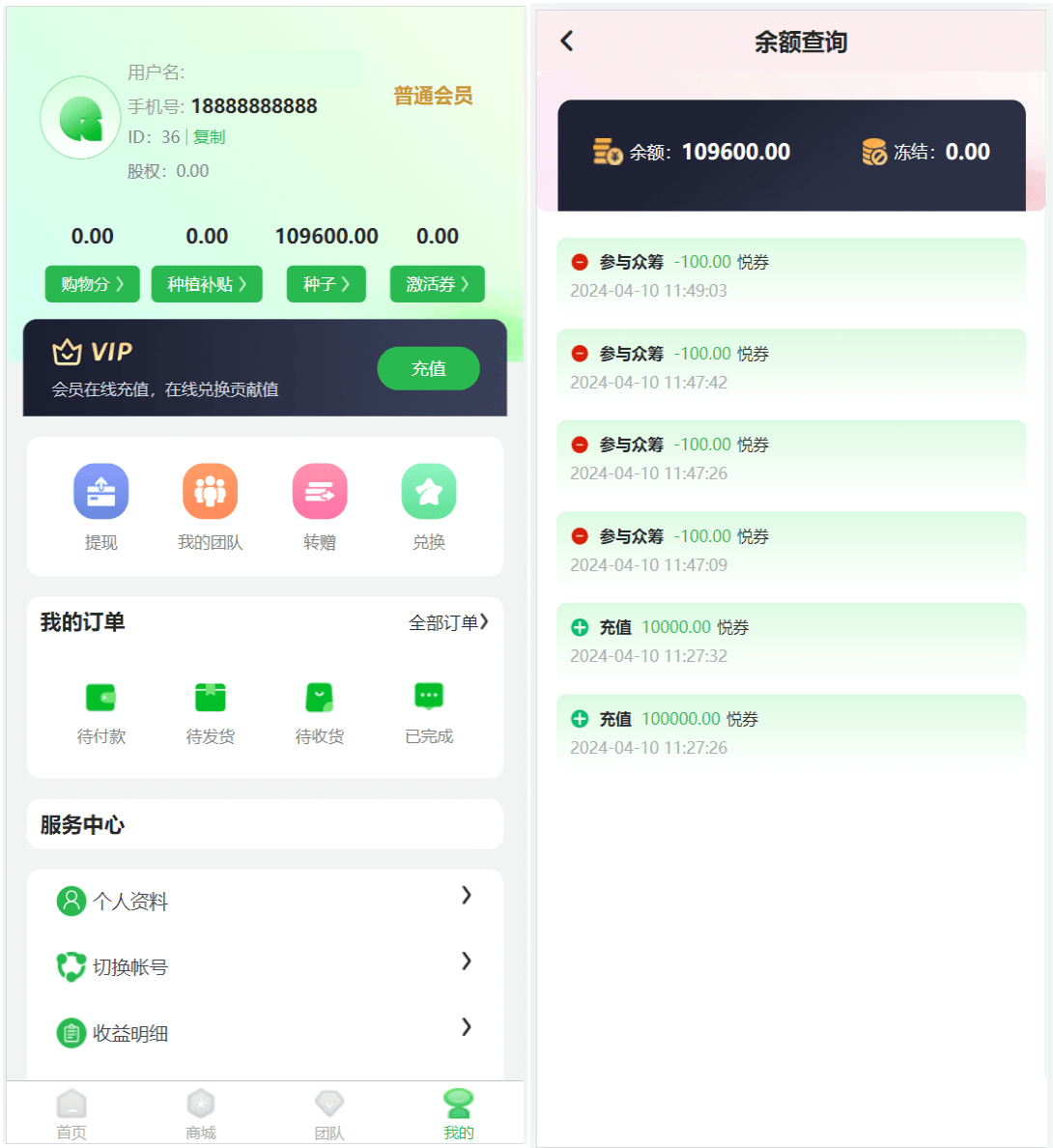 最新修复版众筹商城系统源码/订单认购/多多优购/商城加共识,第3张